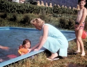 Kindererholung des Orsvereins Klosterlechfeld 1972 in Südtirol