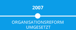 Organisationsreform umgesetzt